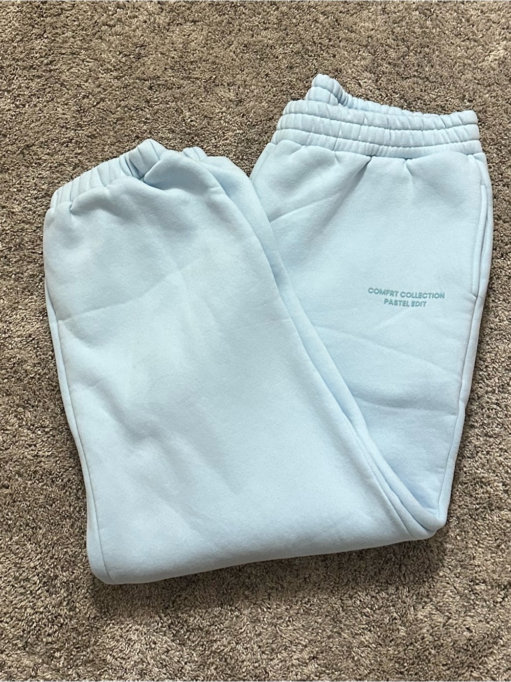 Comfort Collection Pastel Light Blue Sweatpants